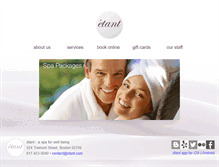 Tablet Screenshot of etant.com